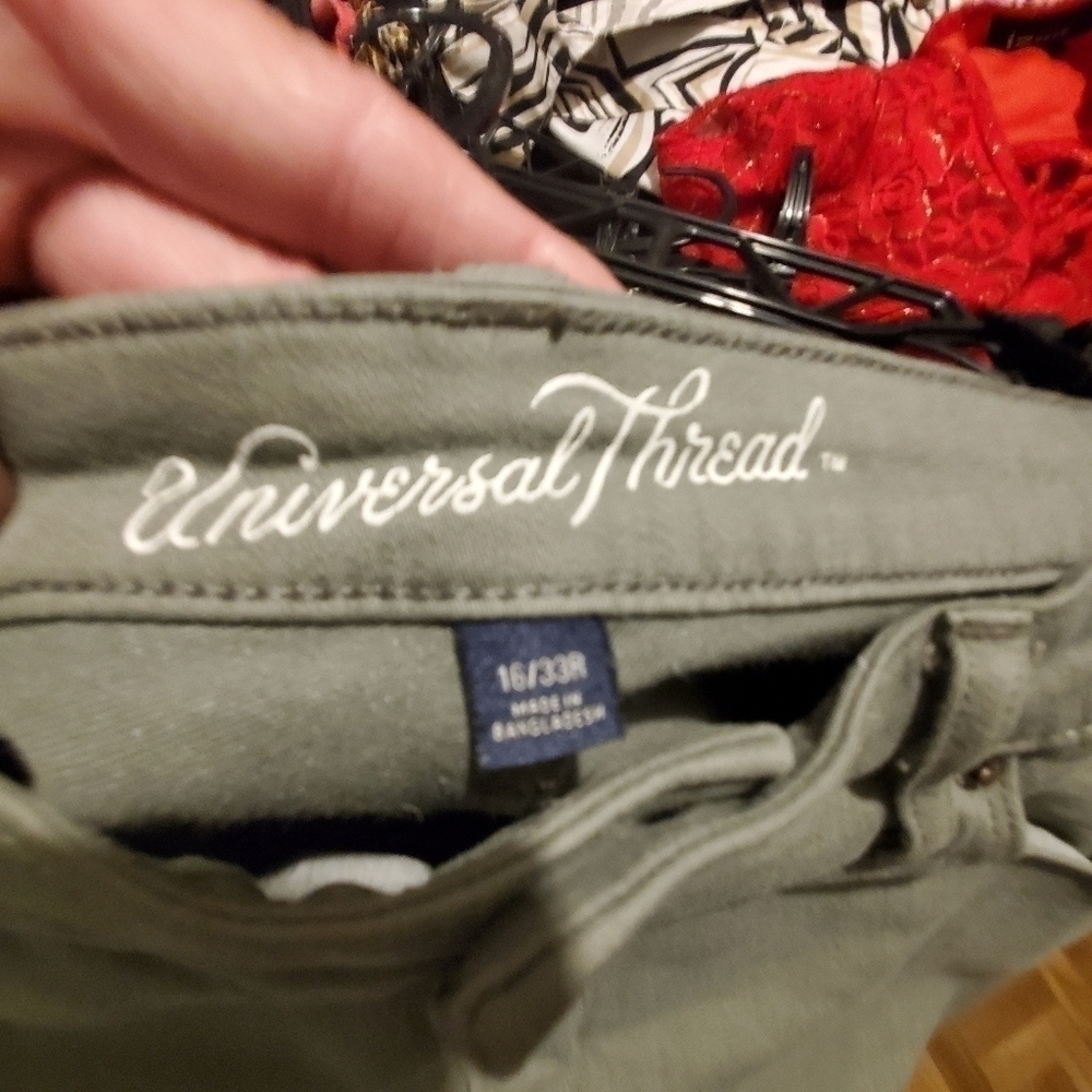 UNIVERSAL THREAD MID RISE SKINNY FRAYED HEM - Picture 4 of 6